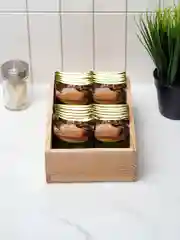 Коричневый подставка для чайных пакетиков/деревянный ящик/упаковка для подарка/ящик для хранения