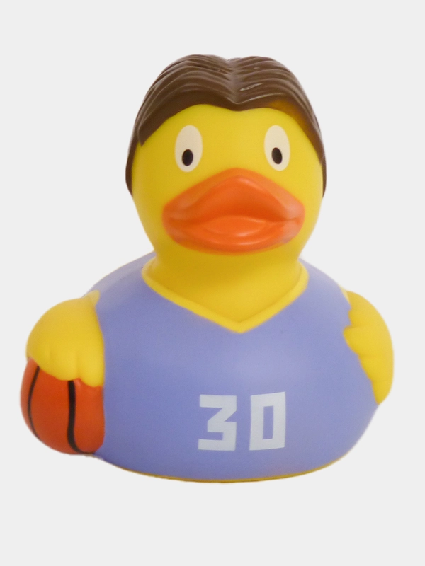Игрушка для ванны сувенир Funny Ducks "Баскетболист уточка", 1329
