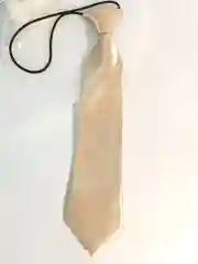Белый галстук детский, на резинке