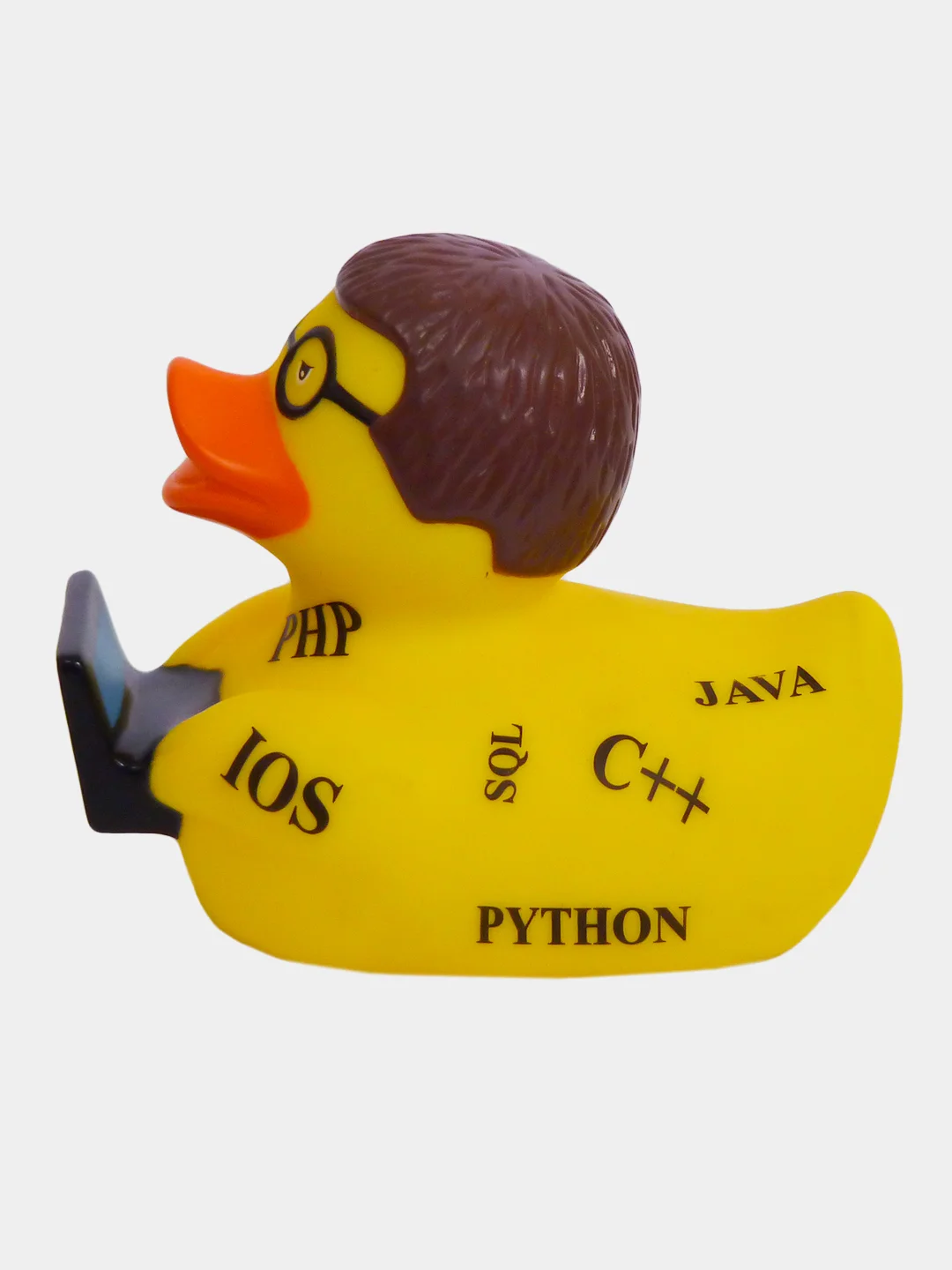 Игрушка для ванны сувенир Funny Ducks "Программист уточка", 1333