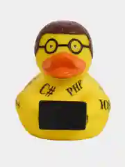 Игрушка для ванны сувенир Funny Ducks "Программист уточка", 1333