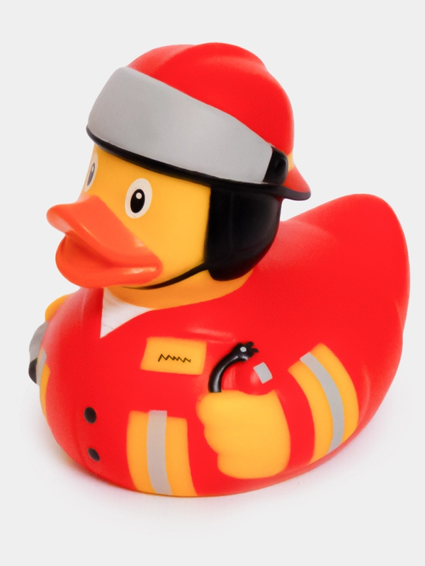 Игрушка для ванны сувенир Funny Ducks "Пожарный уточка", 1334