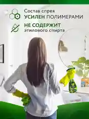 Средство для мытья стекол, окон и зеркал, 2 шт