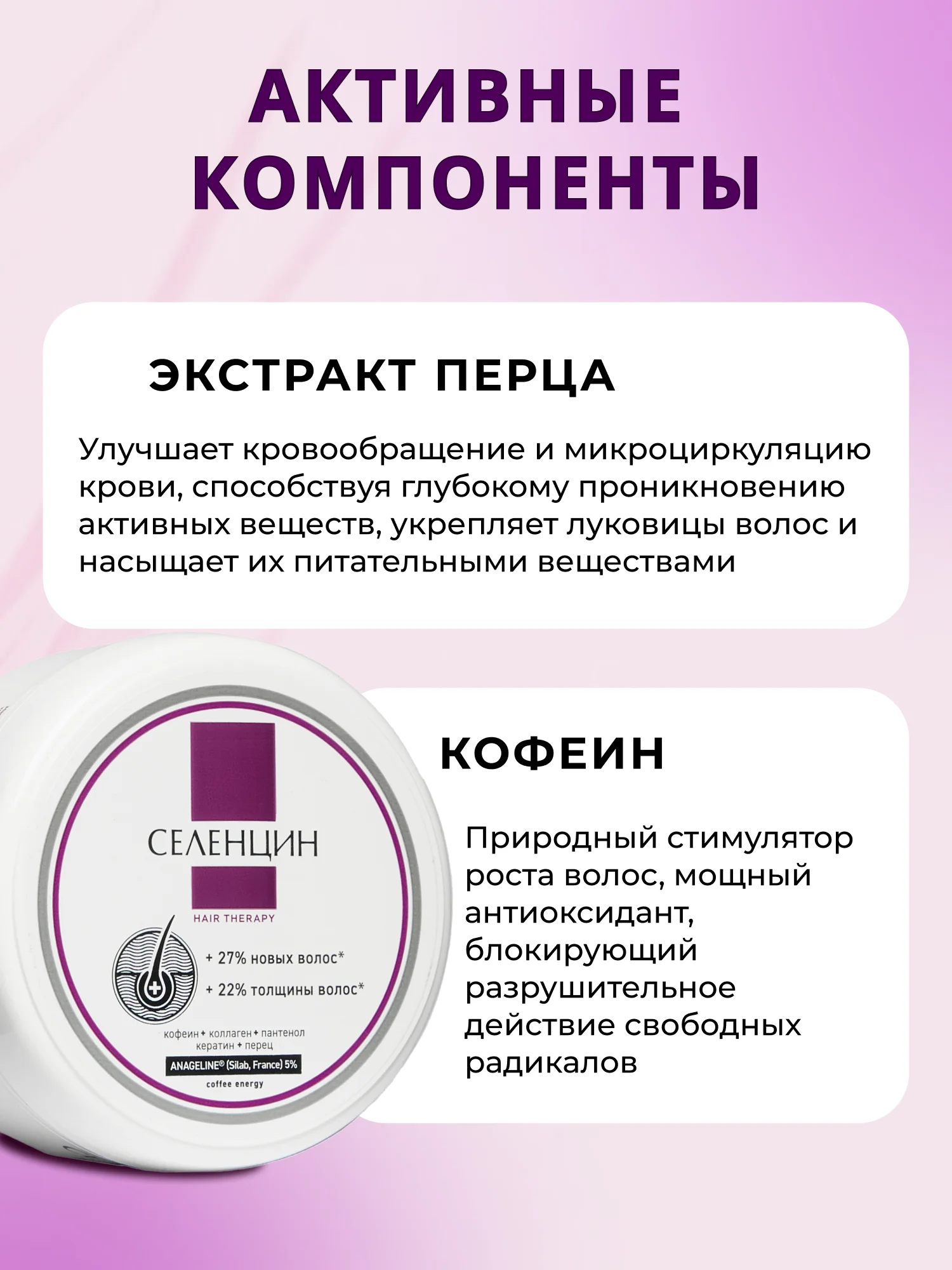 Набор против выпадения волос у женщин (Лосьон + Маска)