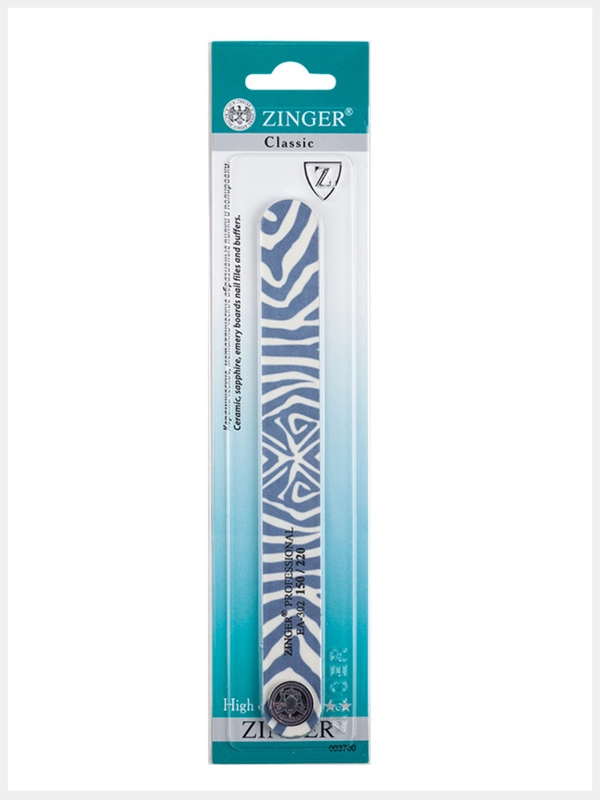 Пилка для ногтей Zinger EA-302 150/220 грит