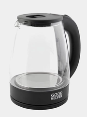 Чайник электрический стеклянный с подсветкой GOODHELPER KG-18B01, 1,8л