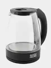Чайник электрический стеклянный с подсветкой GOODHELPER KG-18B01, 1,8л