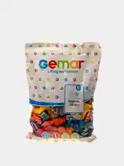Воздушные шары 12" 100 штук, Металик ассорти, "Gemar", Италия