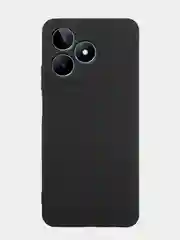 Черный чехол для Realme C51, C53, C51s, Note 50, Narzo N53 силиконовый BROSCORP матовый тонкий