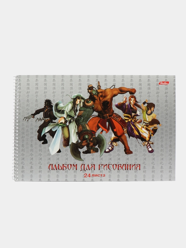 Альбом для рисования,24 л,гребень,А4