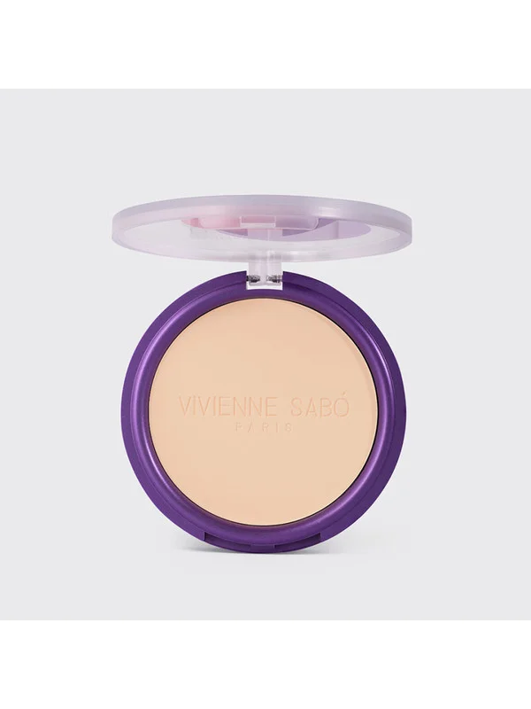 Пудра Vivienne Sabo Teinte Absolute matte, тон 02, светло-бежевый, 6 г