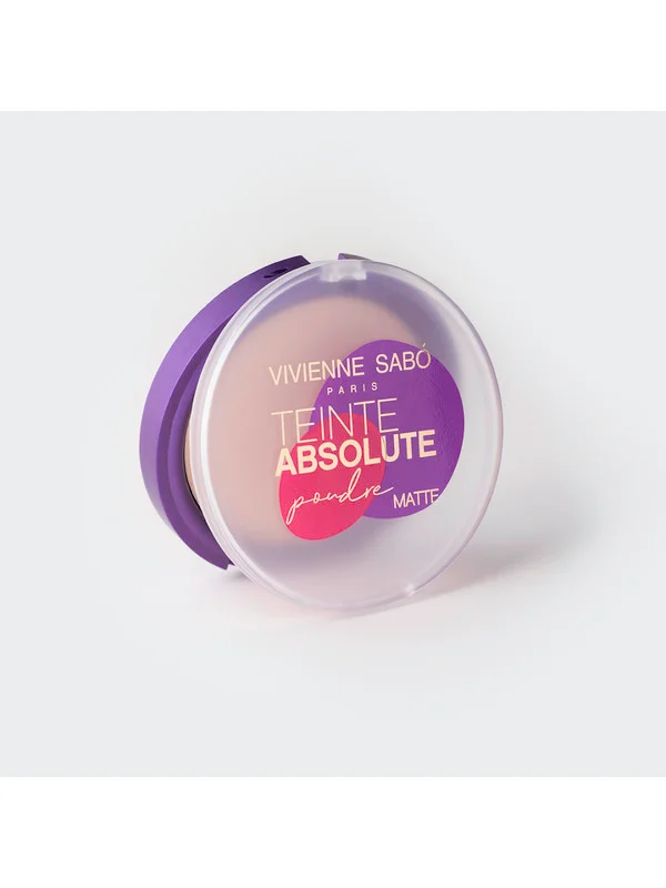 Пудра Vivienne Sabo Teinte Absolute matte, тон 02, светло-бежевый, 6 г