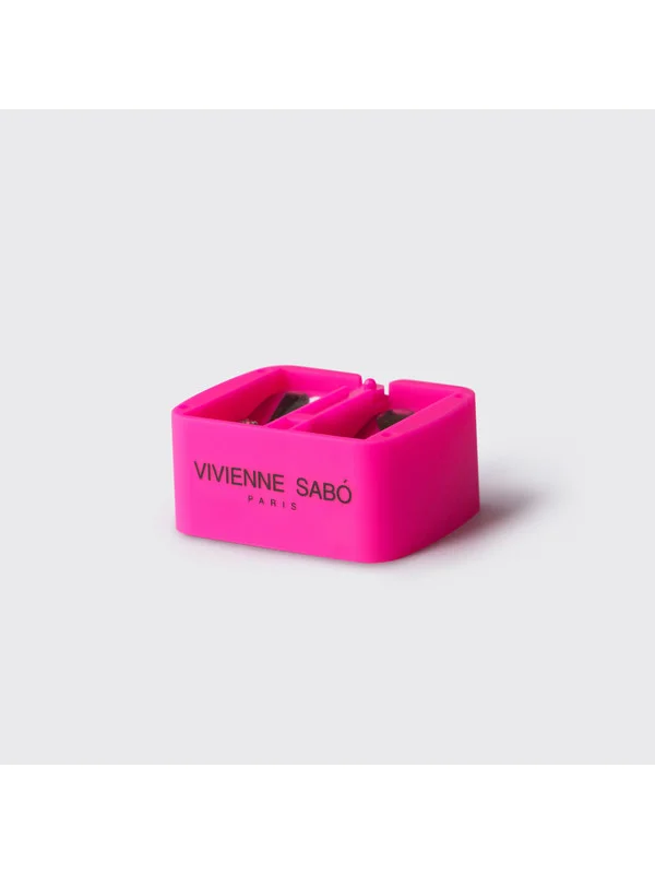 Точилка косметическая Vivienne Sabo, двойная, с покрытием soft-touch