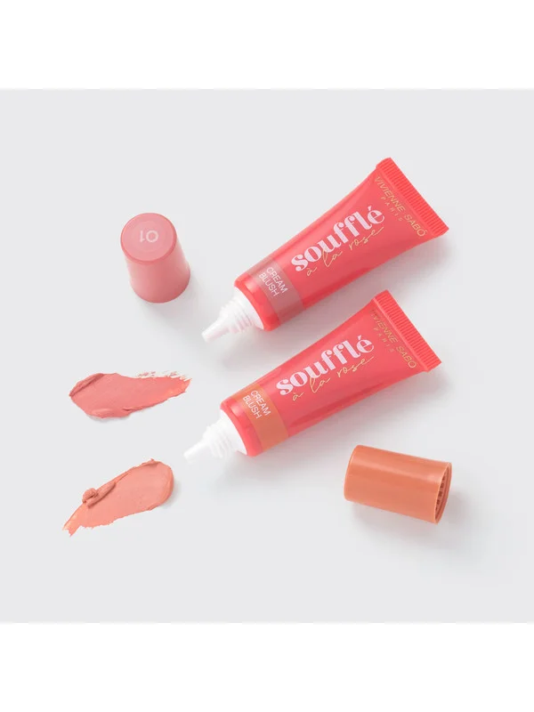 Румяна Vivienne Sabo Souffle a la rose, тон 02, персиковый, 9мл