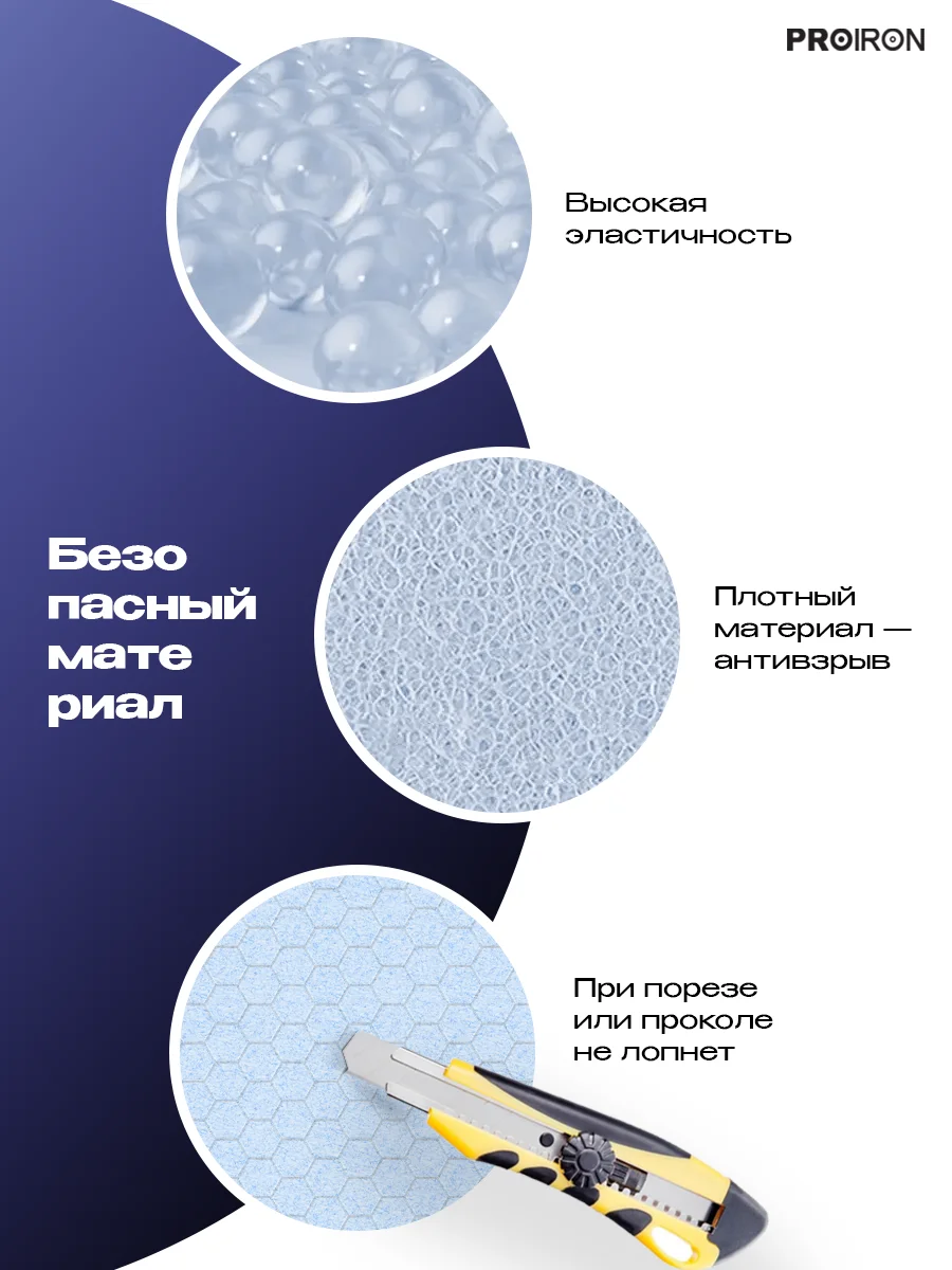 Мяч для пилатеса 25 см, PROIRON, фиолетовый