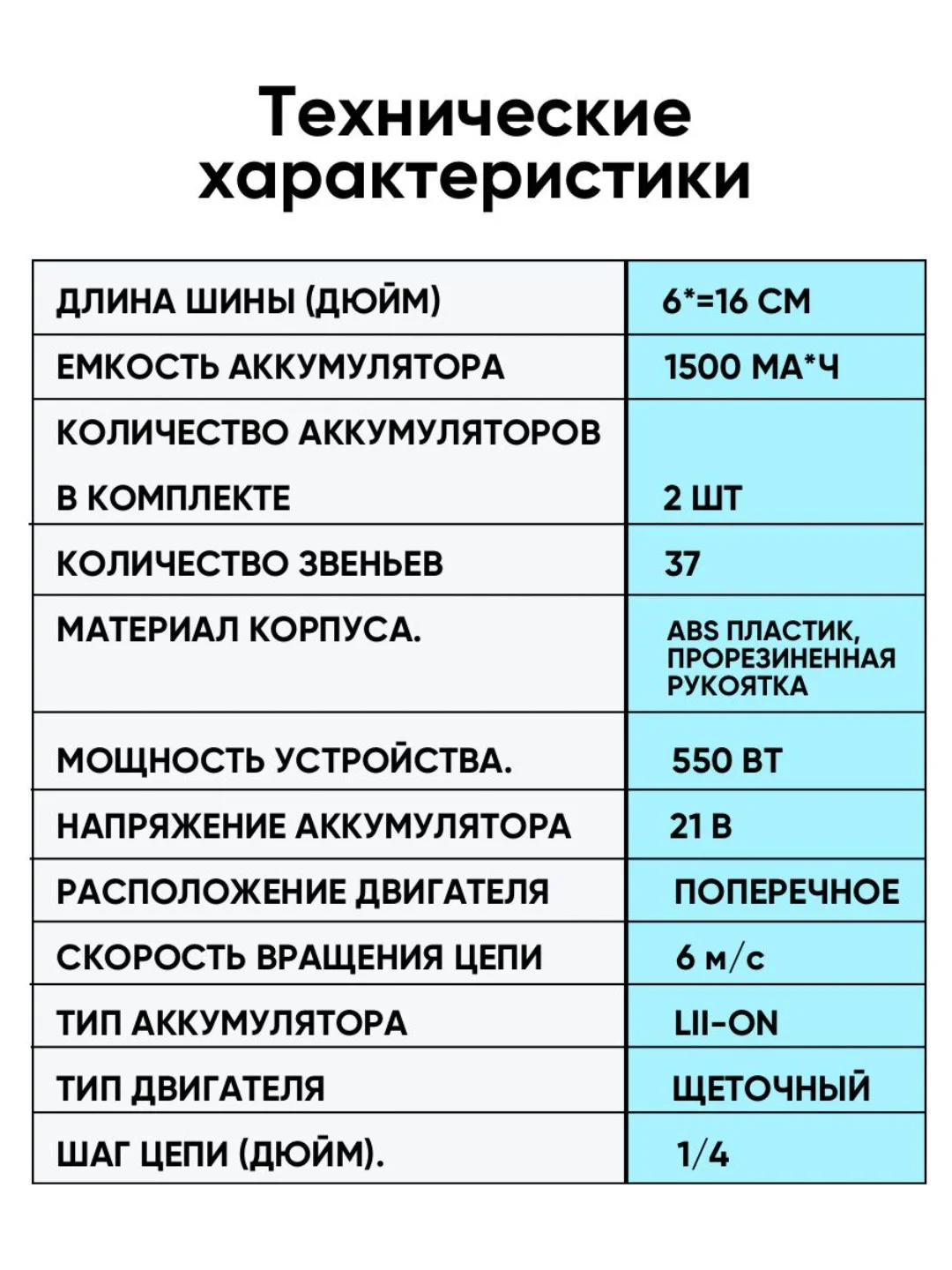 Голубой аккумуляторная цепная мини пила, пила - секатор, сучкорез