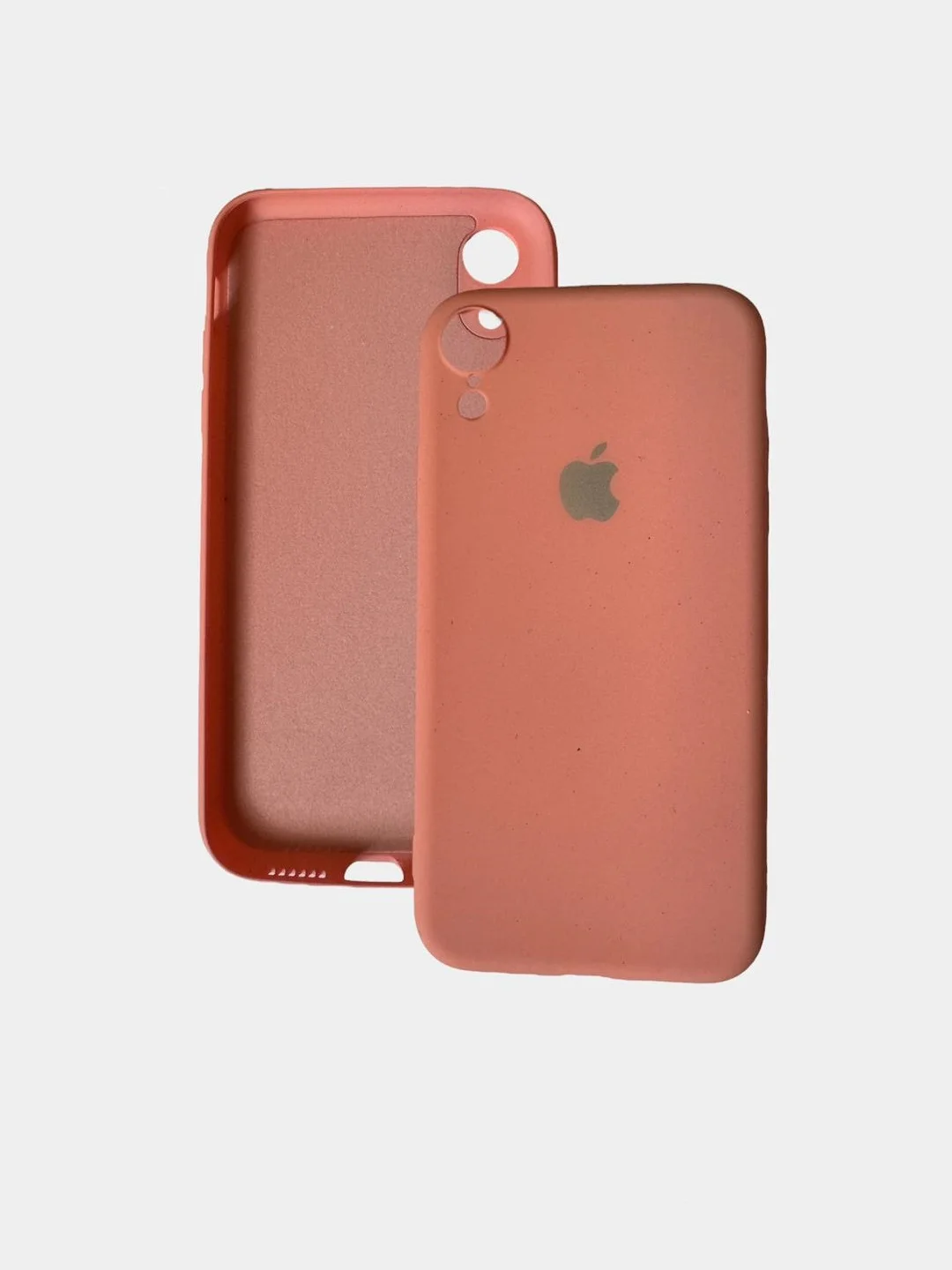 Розовый чехол силиконовый для iPhone XR Айфон ХР XS MAX  X XS