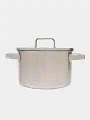 Кастрюля с крышкой DeNASTIA 3,5л, нержавеющая сталь, стальная фурнитура