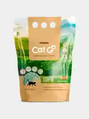 Наполнитель Cat Go TOFU Комкующийся, ТОФУ, Зеленый чай, 6л (2,5кг)