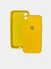 Желтый чехол силиконовый для iPhone XR Айфон ХR XS MAX X XS