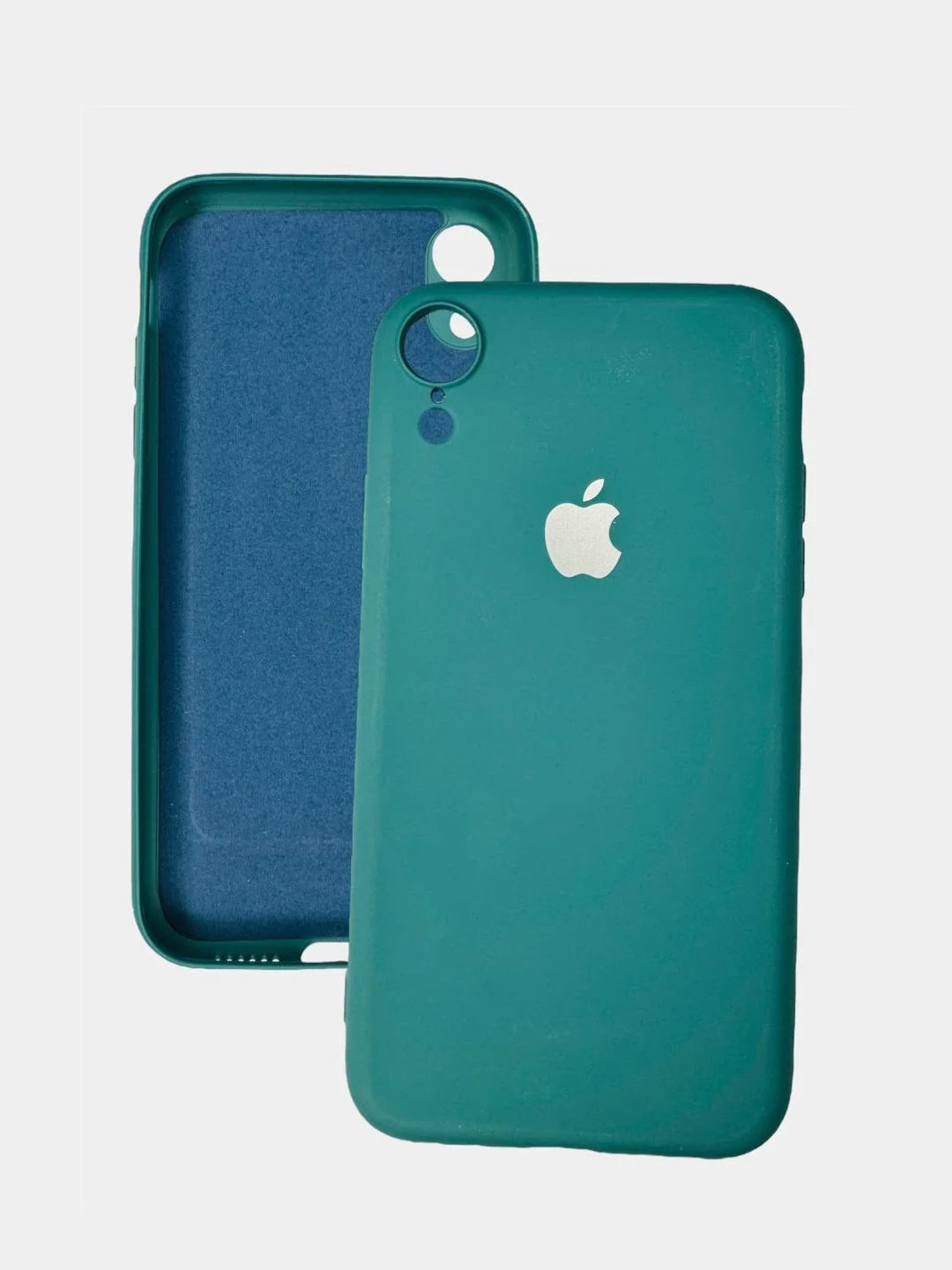 Зеленый чехол силиконовый для iPhone XR Айфон ХR XS MAX X XS