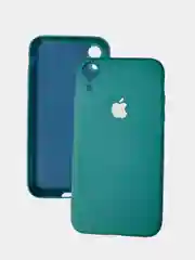 Зеленый чехол силиконовый для iPhone XR Айфон ХR XS MAX X XS