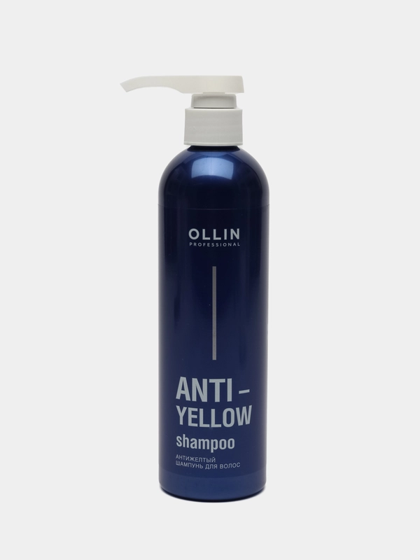 Шампунь для волос ANTI-YELLOW нейтрализатор желтизны "OLLIN PROFESSIONAL" 500 мл