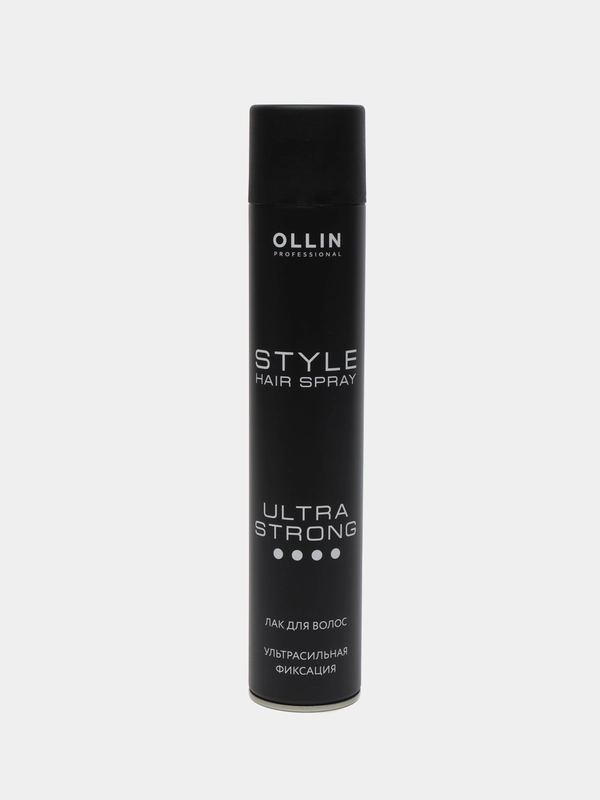 Лак для волос STYLE ультрасильной фиксации Hair spray "OLLIN PROFESSIONAL" 500 мл
