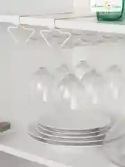 Белый держатель для бокалов и Крючки подвесные ИКЕА PALYCKE, Крючки магнитные TIPPVAGN, HUNDKOJA