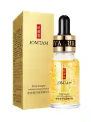 Бежевый увлажняющая сыворотка для лица JOMTAM Gold Luxury Essence c экстрактом золота 15 мл