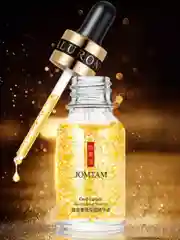 Бежевый увлажняющая сыворотка для лица JOMTAM Gold Luxury Essence c экстрактом золота 15 мл