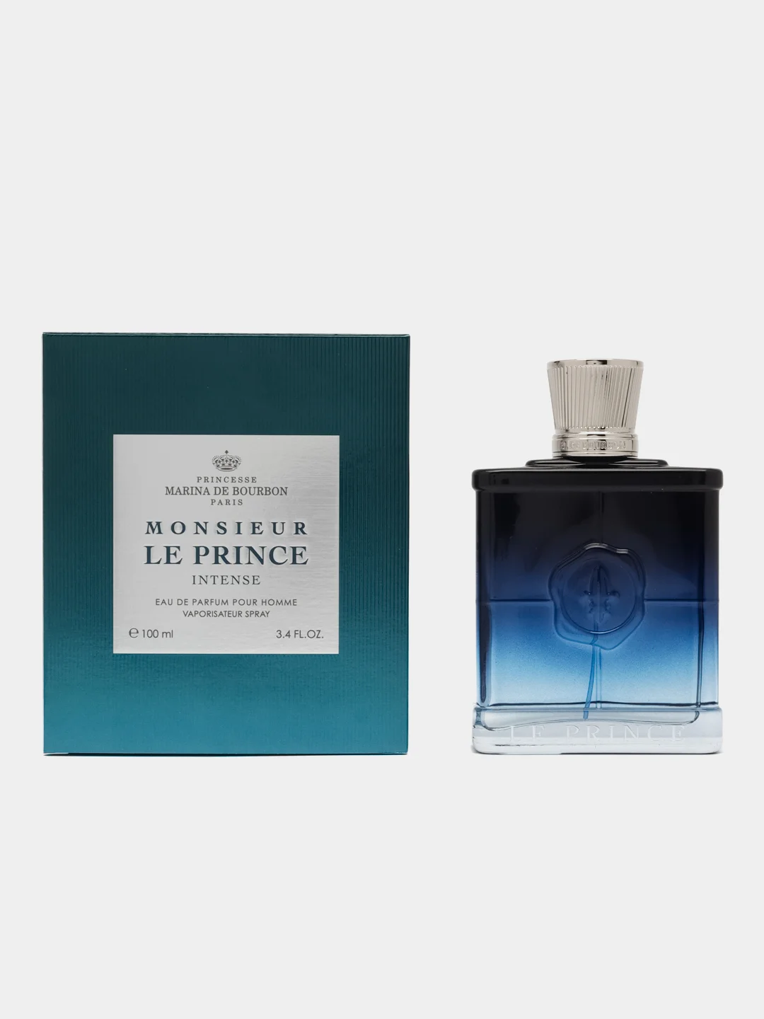 Прозрачный парфюмерная вода intense 100 мл Marina De Bourbon Monsieur Le Prince М
