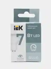 Лампа IEK LED PAR16, 7Вт, 230В, 4000К, GU10, софит