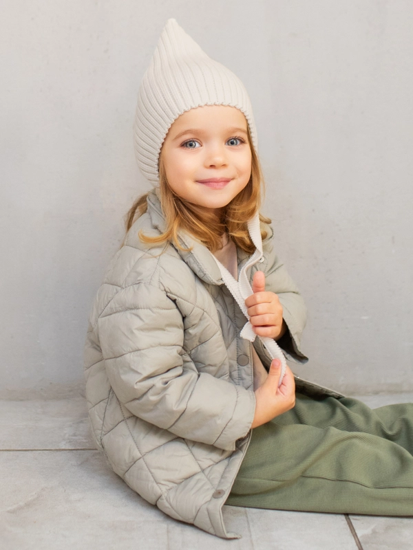 Шапка детская вязаная Amarobaby Pure Love Elf, демисезонная