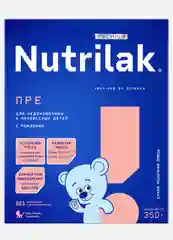 Смесь детская Nutrilak Premium ПРЕ, молочная, сухая, с рождения, 350 г