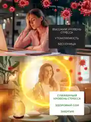 Оранжевый соляная лампа лечебная из гималайской соли 2-3 кг, солевой, настольный светильник