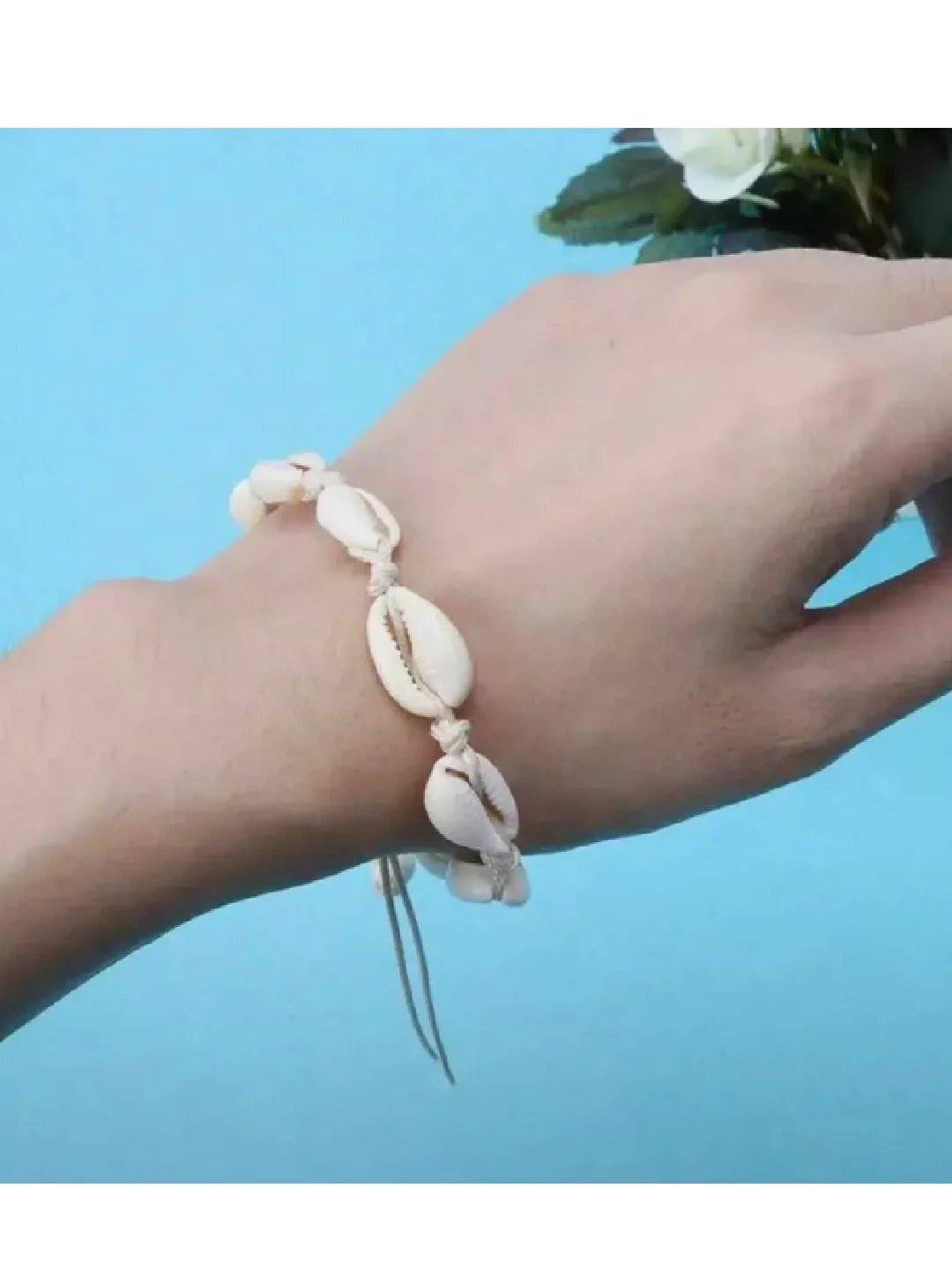 Браслет из ракушек, mermaid сore, браслет на руку, браслет на ногу ракушки