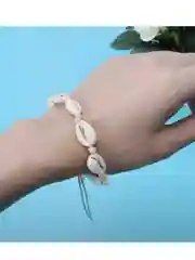 Браслет из ракушек, mermaid сore,  браслет на руку, браслет на ногу ракушки