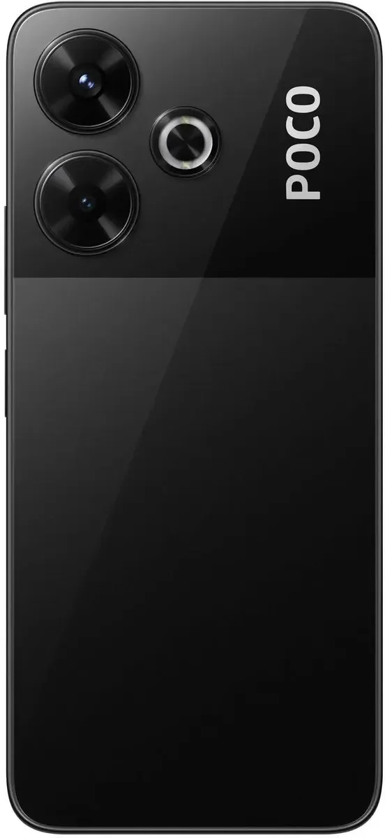 Черный смартфон POCO M6, 8/256 GB