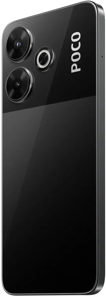 Черный смартфон POCO M6, 8/256 GB