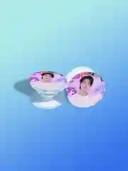 Горчичный прозрачные попсокеты "K-POP", ENHYPEN, STRAY KIDS, ATEEZ
