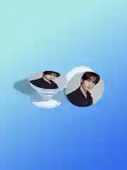 Бежевый меланж прозрачные попсокеты "K-POP", ENHYPEN, STRAY KIDS, ATEEZ