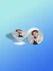 Белый прозрачные попсокеты "K-POP", ENHYPEN, STRAY KIDS, ATEEZ