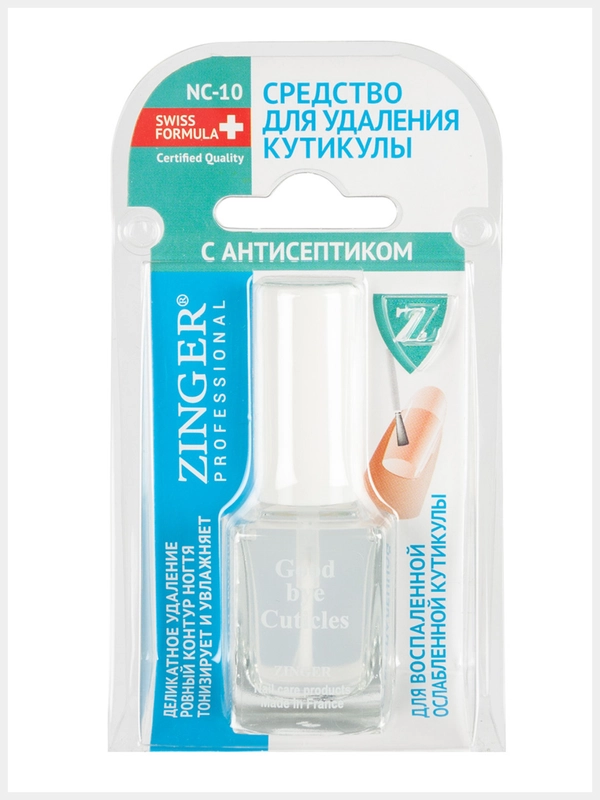 Средство для размягчения и удаления кутикулы с антисептиком NC10