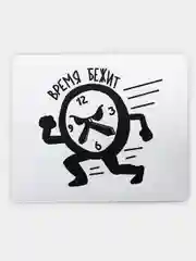 Коврик для компьютерной мыши Время бежит