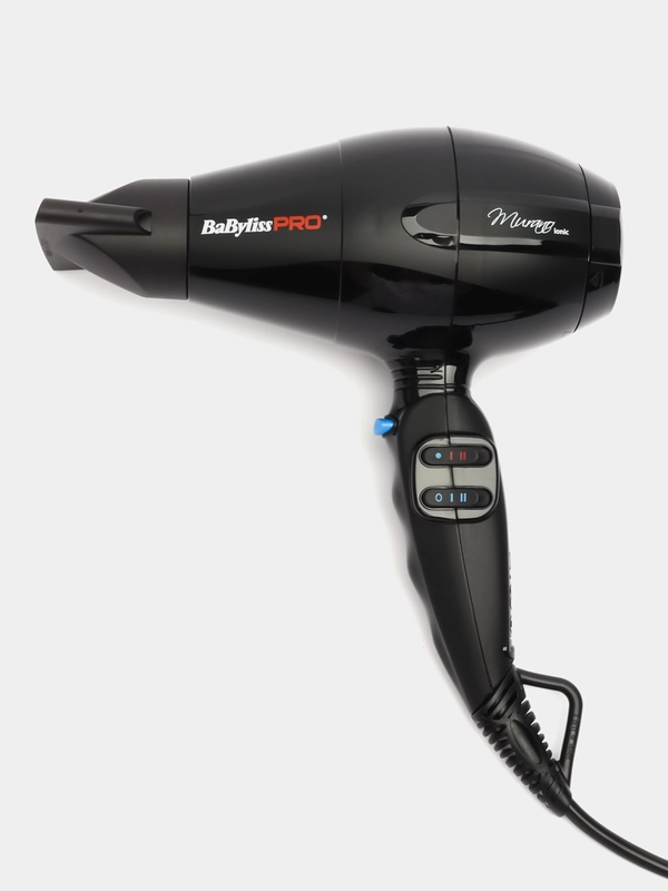 Профессиональный фен для сушки и укладки волос BaByliss PRO Murano Ionic BAB6160INRE