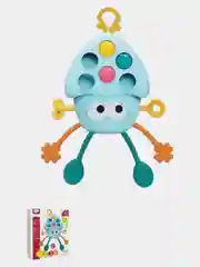 Голубой игрушка прорезыватель для малышей/погремушка тянучка