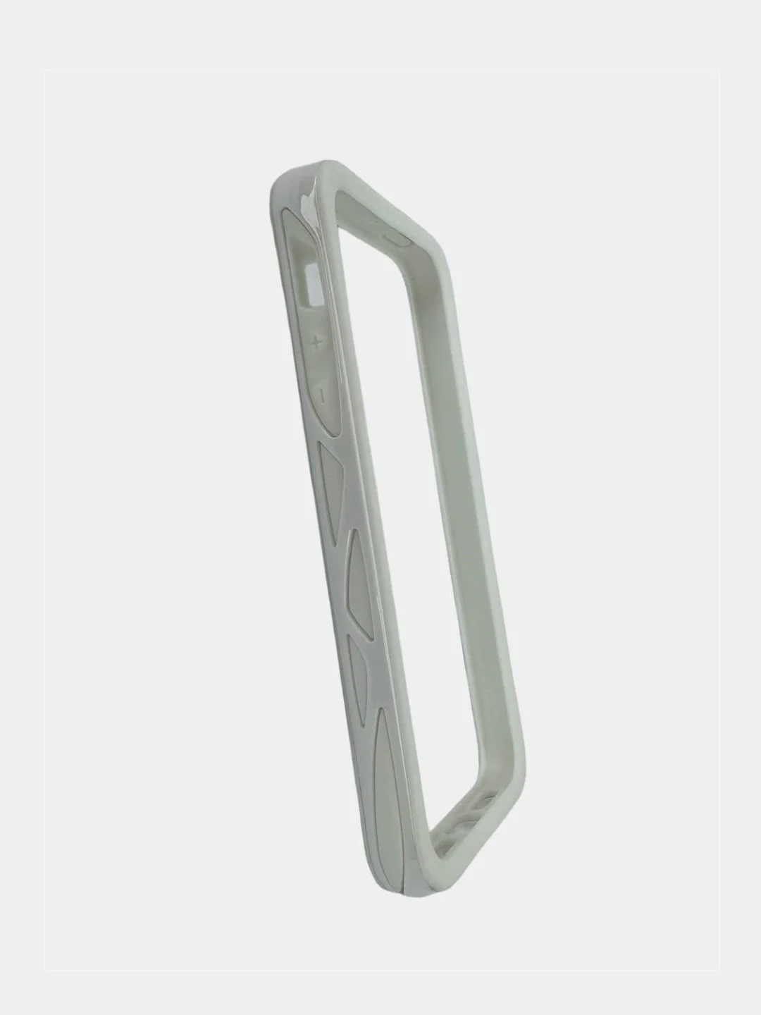 Белый бампер + защитнаяя пленка для iPhone 5S / 5 SE