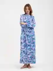Лазурный платье женское мусульманское длинное, Lilians