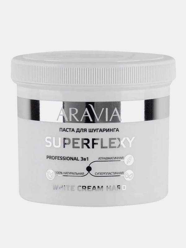 Паста для шугаринга ARAVIA Professional SUPERFLEXY WHITE CREAM, 750 г